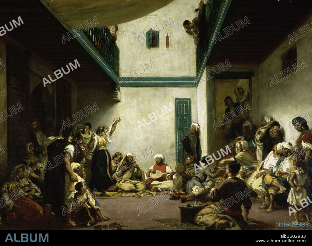Jewish Wedding in Morocco   1841   Eugene Delacroix (1798-1863/French)   Musee du Louvre, Paris.
