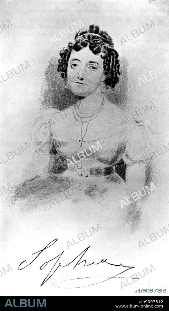 Amy Wilson from The Fortunes of Harriette - the surprising career of Harriette Wilson 1936 by Angela Thirkell, The London Library, London (J. R. Freeman) - Harriette Wilson (nee Harriette Dubochet) (February 2, 1786 - 1845) was a notorious English courtesan. Harriette was the daughter of a Swiss clock maker. She began her career at the age of 15, becoming the mistress of William Craven, 1st Earl of Craven, 7th Baron Craven. Among her other lovers was Arthur Wellesley, 1st Duke of Wellington, who commented "publish, and be damned" when informed of her plans to write her memoirs. Her two sisters, Amy and Sophia, also became courtesans, with Sophia marrying respectably into the aristocracy. ©TopFoto.