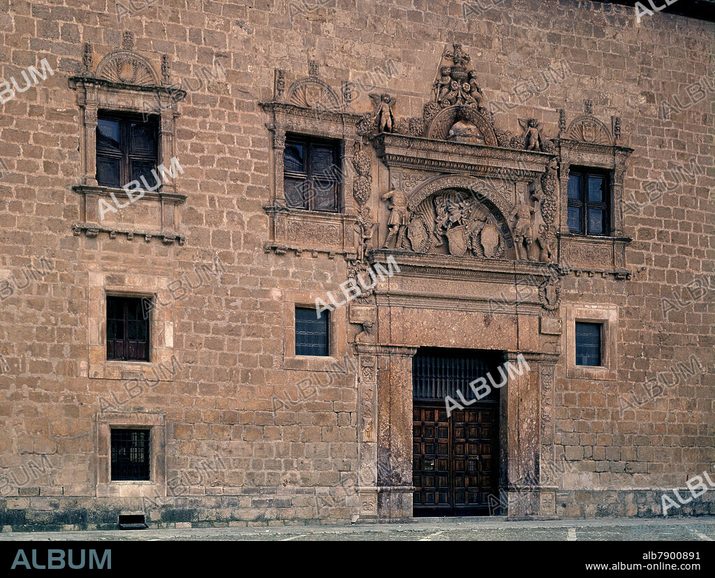 FRANCISCO ZUÑIGA (1544-1591). PALACIO DE AVELLANEDA - SIGLO XVI - ESTILO PLATERESCO.