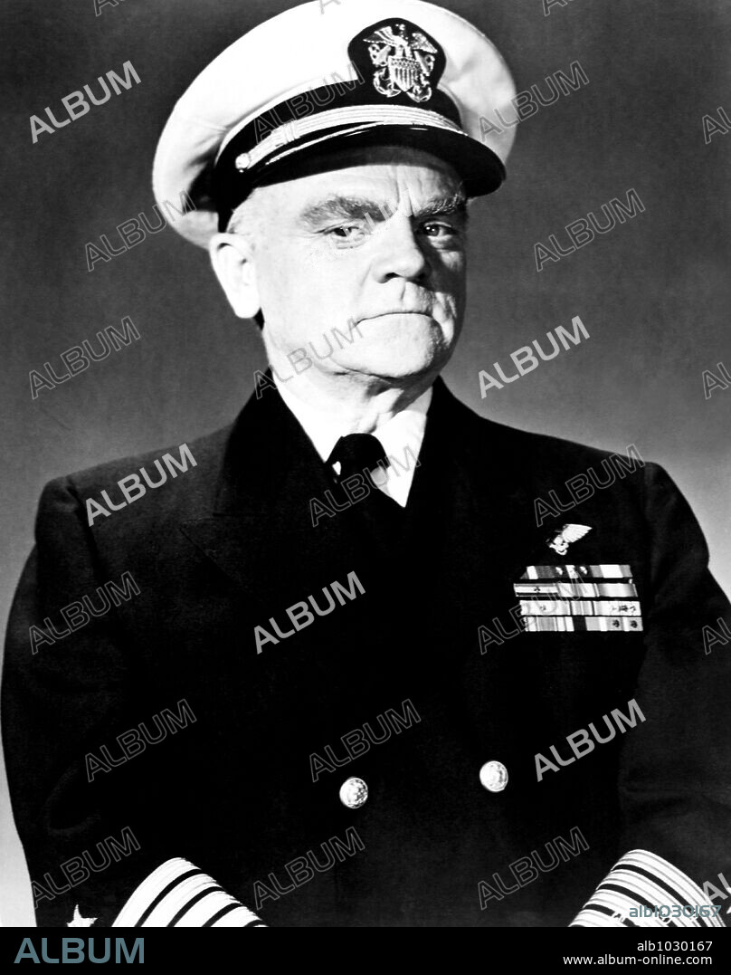JAMES CAGNEY in THE GALLANT HOURS, 1960, directed by ROBERT MONTGOMERY. Copyright UNITED ARTISTS.