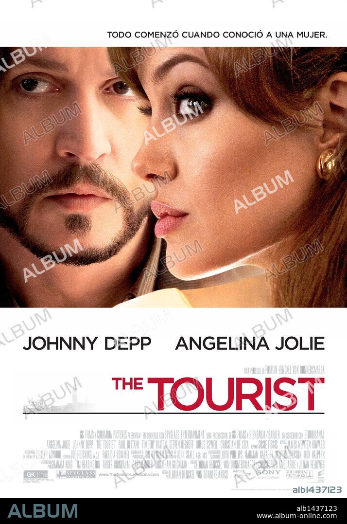 Affiche de THE TOURIST, 2010, réalisé par FLORIAN HENCKEL VON DONNERSMARCK. Copyright GK FILMS.