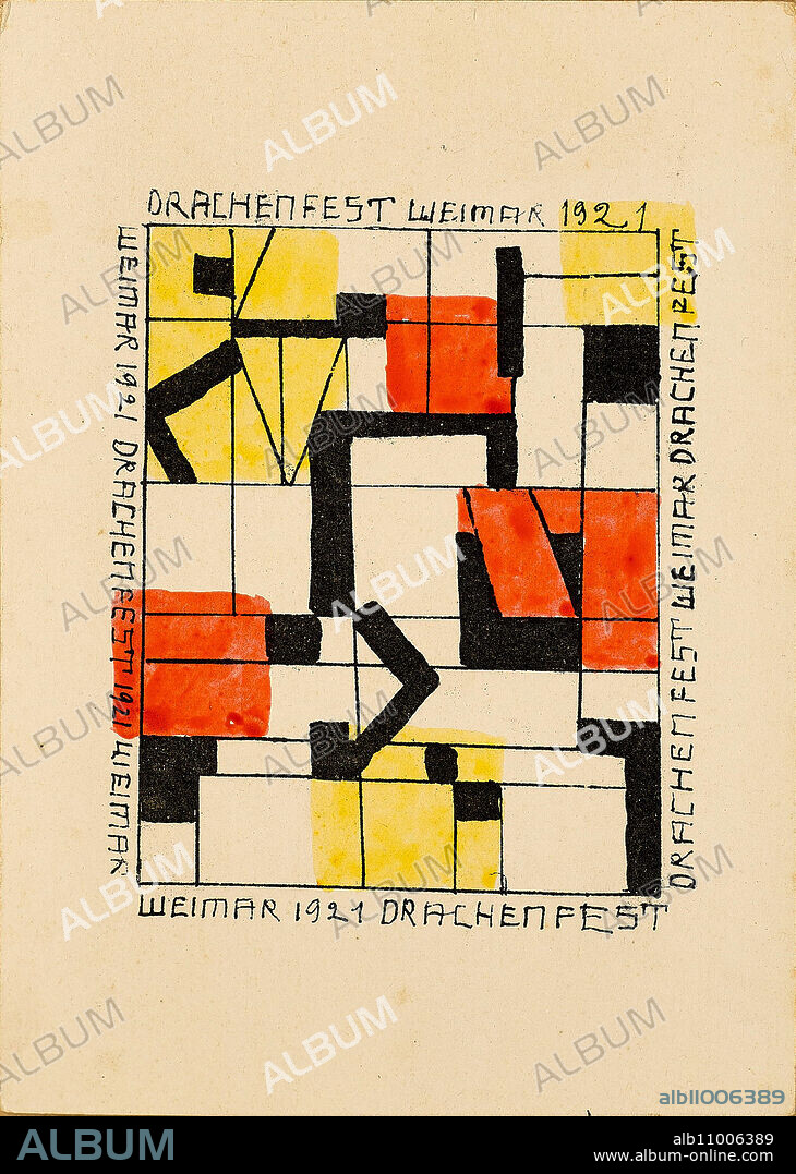 LOTHAR SCHREYER. The Kite Festival, Weimar.