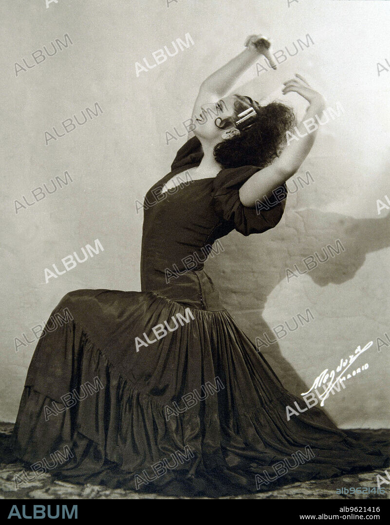 Pilar López Julve (1912-2008), Spanish dancer and choreographer.