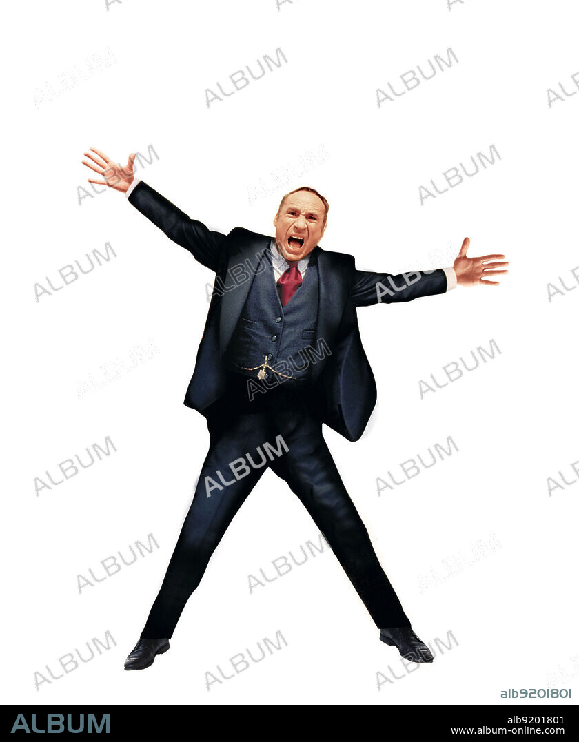 MEL BROOKS en MAXIMA ANSIEDAD, 1977 (HIGH ANXIETY), dirigida por MEL BROOKS. Copyright 20TH CENTURY FOX.