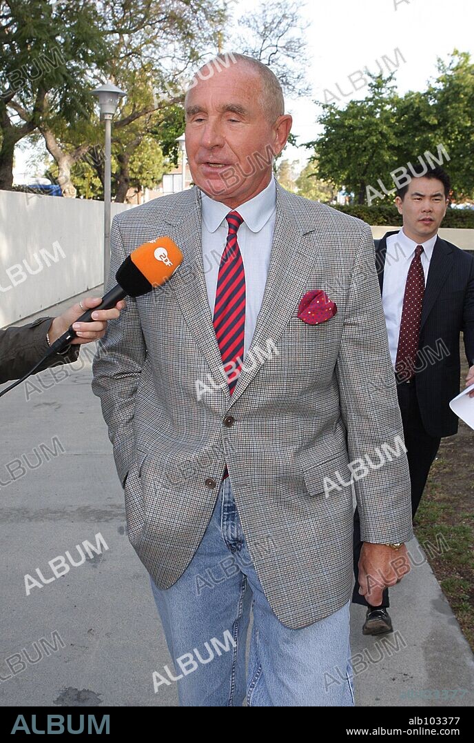 FREDERIC PRINZ VON ANHALT. Apr 09, 2008 - Los Angeles, California, USA - German Prince FREDERIC VON ANHALT, 64, husband of legendary actress Zsa Zsa Gabor, 90, enters Los Angeles Superior Court to defend himself in a US$1 million civil suit, brought against him by German paparazzo Dirk Smeten. 09/04/2008