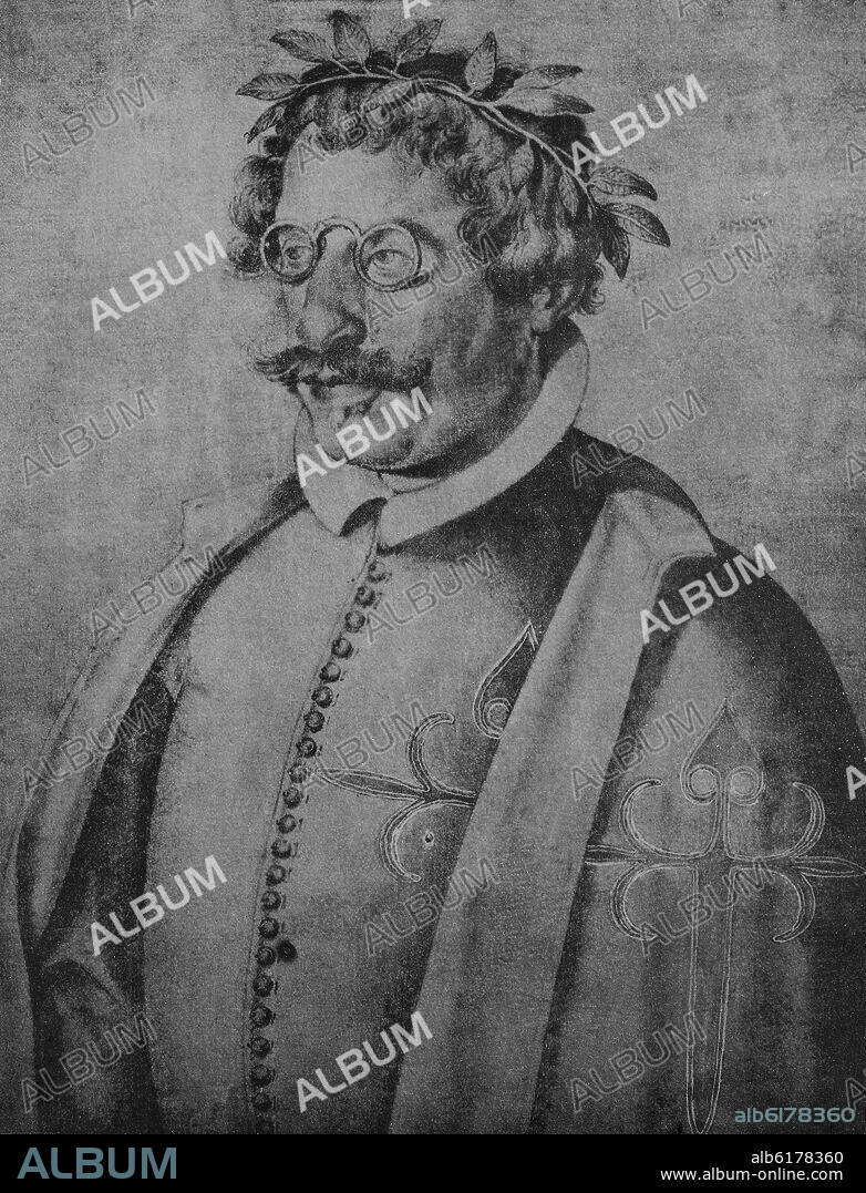 FRANCISCO PACHECO. FRANCISCO QUEVEDO (1580-1645) - LIBRO DE RETRATOS DE ILUSTRES Y MEMORABLES VARONES - 1599.