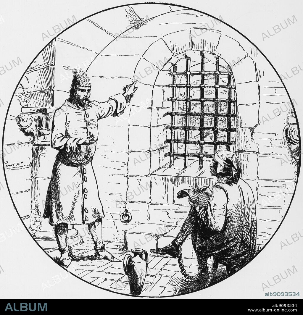 Marco Polo in the prison of Genoa. Marco served in several high-level government positions, including as ambassador and as the governor of the city of Yangzhou. While the Great Khan enjoyed having the Polos as his subjects and diplomats, Khan eventually consented to allow them to leave the Empire, as long as they would escort a princess who was scheduled to wed a Persian king.. The three Polos left the Empire in 1292 with the princess, a fleet of fourteen large boats, and 600 other passengers from a port in southern China. The armada sailed through Indonesia to Sri Lanka and India and onto its final destination at the Strait of Hormuz in the Persian Gulf. Supposedly, only eighteen people survived from the original 600, including the Princess who could not wed her intended fiancee because he had died, so she married his son instead.. The three Polos returned to Venice and Marco joined the army to fight against the city-state of Genoa. He was captured in 1298 and imprisoned in Genoa. While in prison for two years, he dictated an account of his travels to a fellow prisoner named Rustichello. Shortly thereafter, The Travels of Marco Polo was published in French.