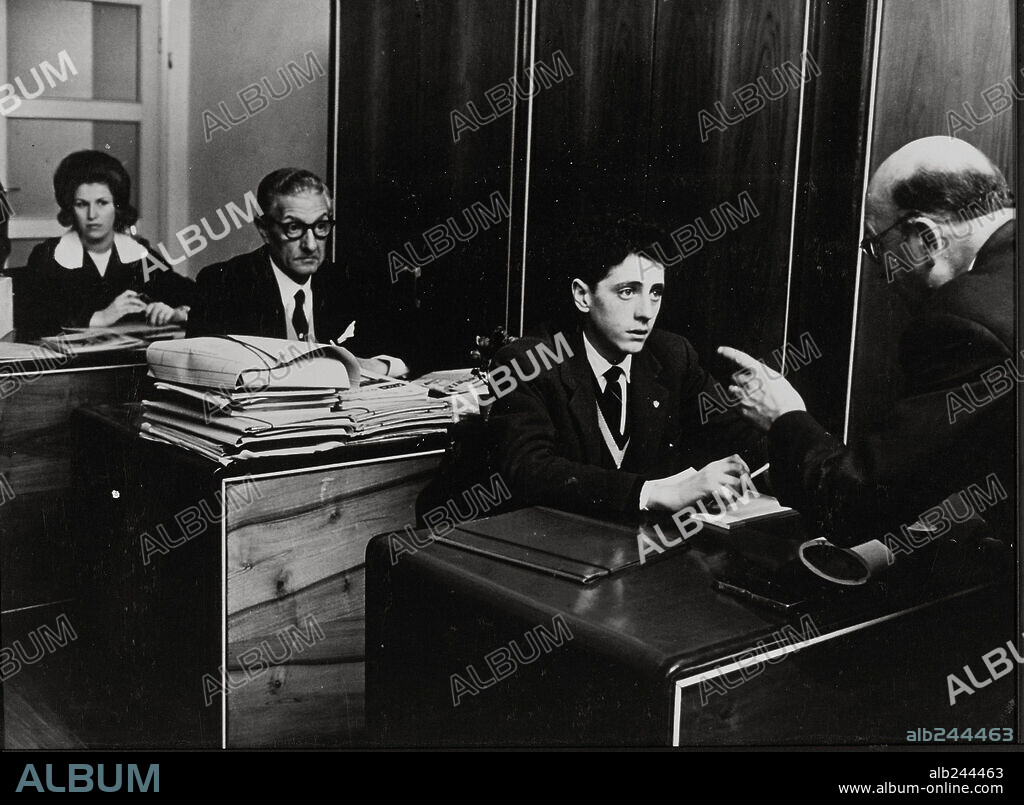 SANDRO PANZERI en EL EMPLEO, 1961 (IL POSTO), dirigida por ERMANNO OLMI.