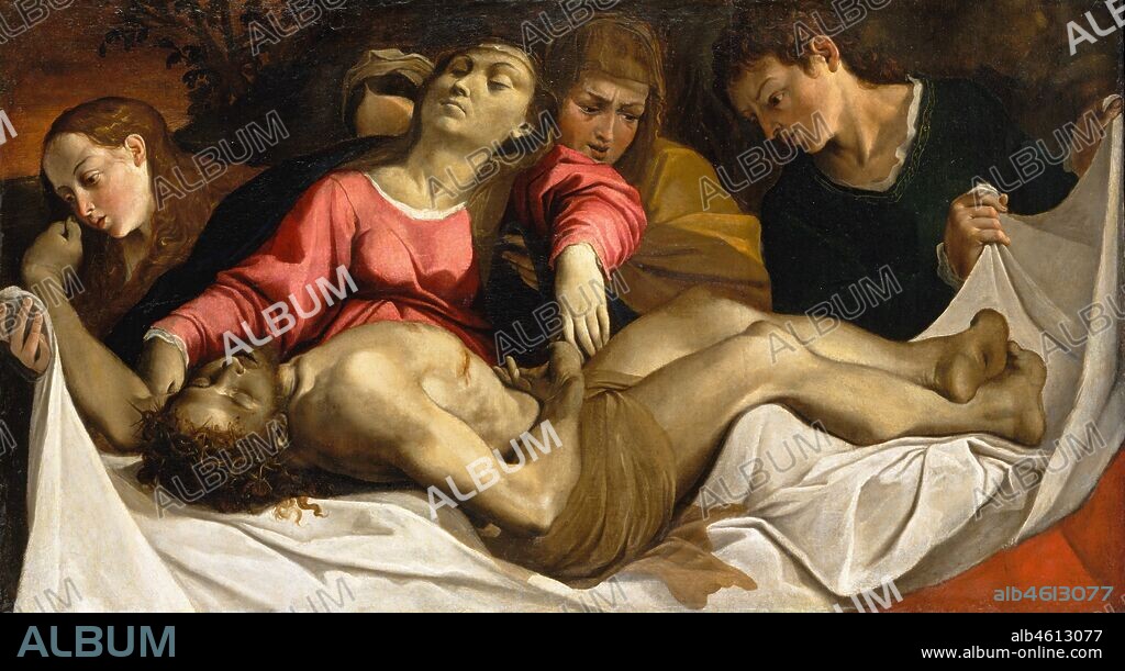 LODOVICO CARRACCI. The Lamentation, ca. 1582.