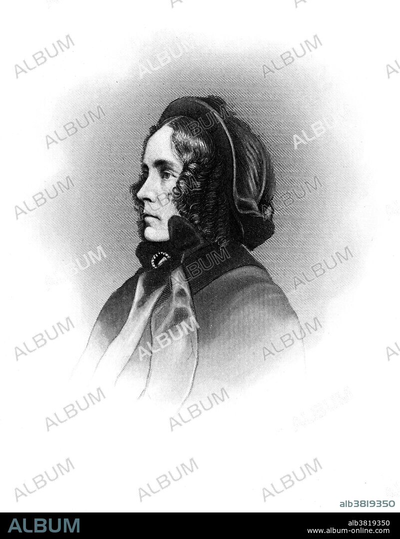 Jane Pierce with her son, Benjamin taken several years before his death in 1953. Jane Means Appleton Pierce (March 12, 1806 - December 2, 1863), wife of US President Franklin Pierce, was First Lady of the United States from 1853 to 1857. Franklin, 30, married Jane, 28, on November 19, 1834. The Pierces had genuine affection for one another, but quarreled often and gradually drifted apart. She opposed his decision to run for president. When her son Bennie was killed in a train accident before Pierce was sworn in as President, she believed God was displeased with her husband's political ambitions. After the deaths of her children, she was overcome with melancholia and distanced herself during her husband's presidency. She never recovered from the tragedy. She died of tuberculosis in 1863 at the age of 57.