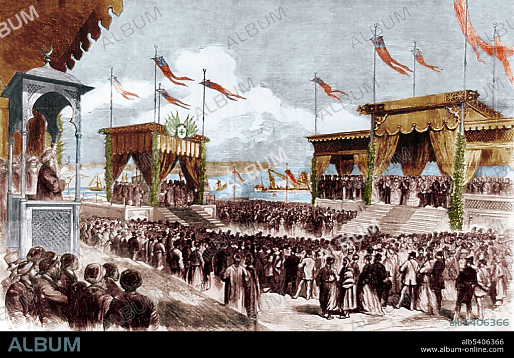 Opening of Suez Canal, 1869