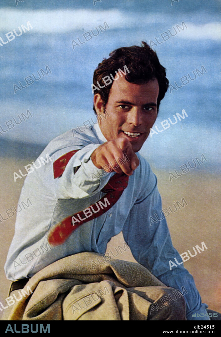 El cantante Julio Iglesias.