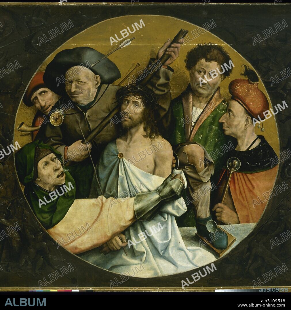 HIERONYMUS BOSCH. Cristo coronado de espinas/1510.