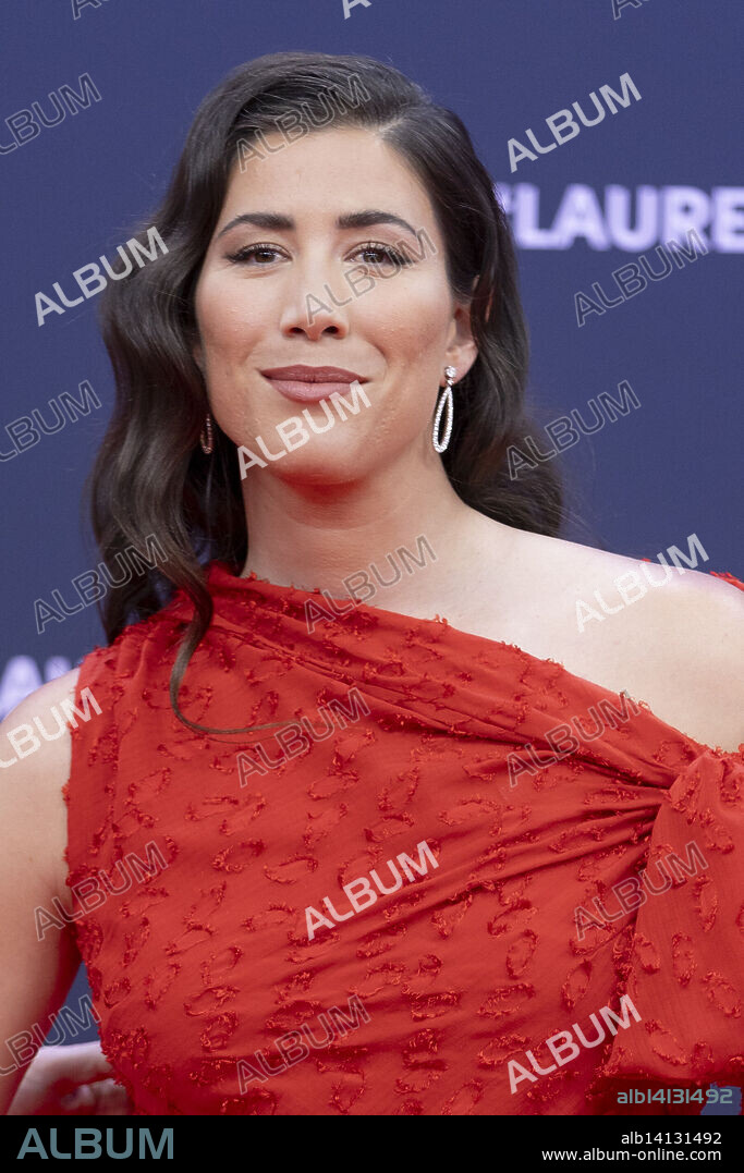 Garbiñe Muguruza attended 'the Laureus World Sports 2025' Photocall at Galería de Cristal on April 21, 2025 in Madrid, Spain.