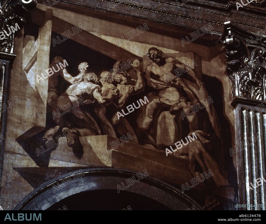 JOSEP MARIA SERT. PINTURAS MURALES EN LA CATEDRAL DE SAN PEDRO DE VICH - SIGLO XX.