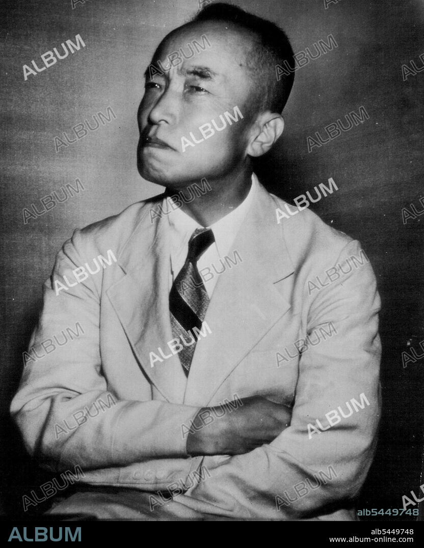 Japan's Prime Minister -- Prince Naruhiko Higashikuni (above), is Japan's new Prime Minister. This picture was made in Tokyo September 18 by AP Photographer Max Desfor on assignment with the Wartime still picture pool. September 24, 1945. (Photo by AP Wirephoto).