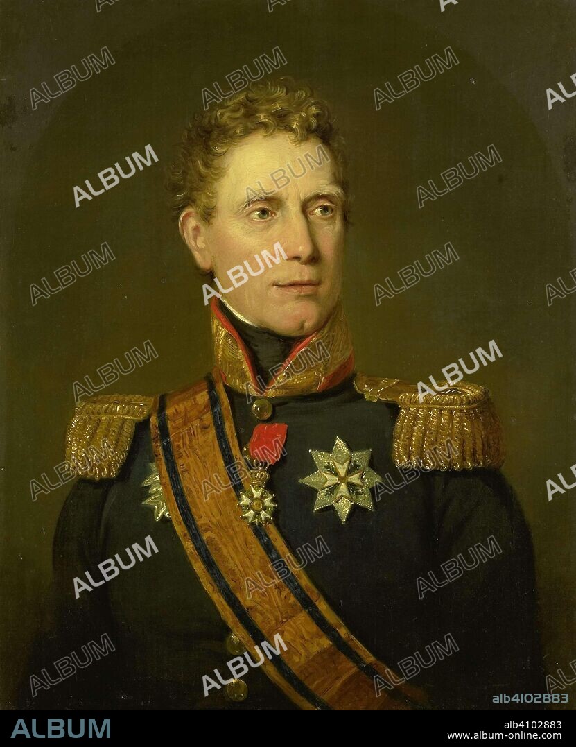 JAN WILLEM PIENEMAN. Portrait of Jonkheer Jan Willem Janssens, Governor of the Cape Colony and Governor-General of the Dutch East Indies. Dating: 1815 - 1838. Measurements: h 77.5 cm × w 62 cm; d 9 cm.