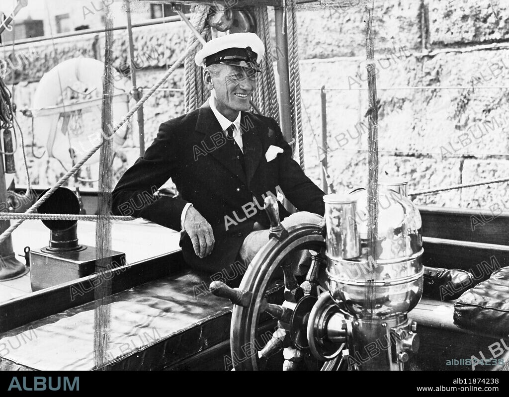 Mr Michael Mason, with his 35 ton Bermuda Yacht Latifa, who recently won the 700 mile fast net race, has completed a yachting double by being first home in the Plymouth La Rochelle race after a voyage of 90 hours. La Rochelle Regatta officials were becoming anxious to the safety of the 18 yachts taking part in the race, as a freak storm had overturned a French sailing boat in the Bay of Biscay. 22 August 1947.