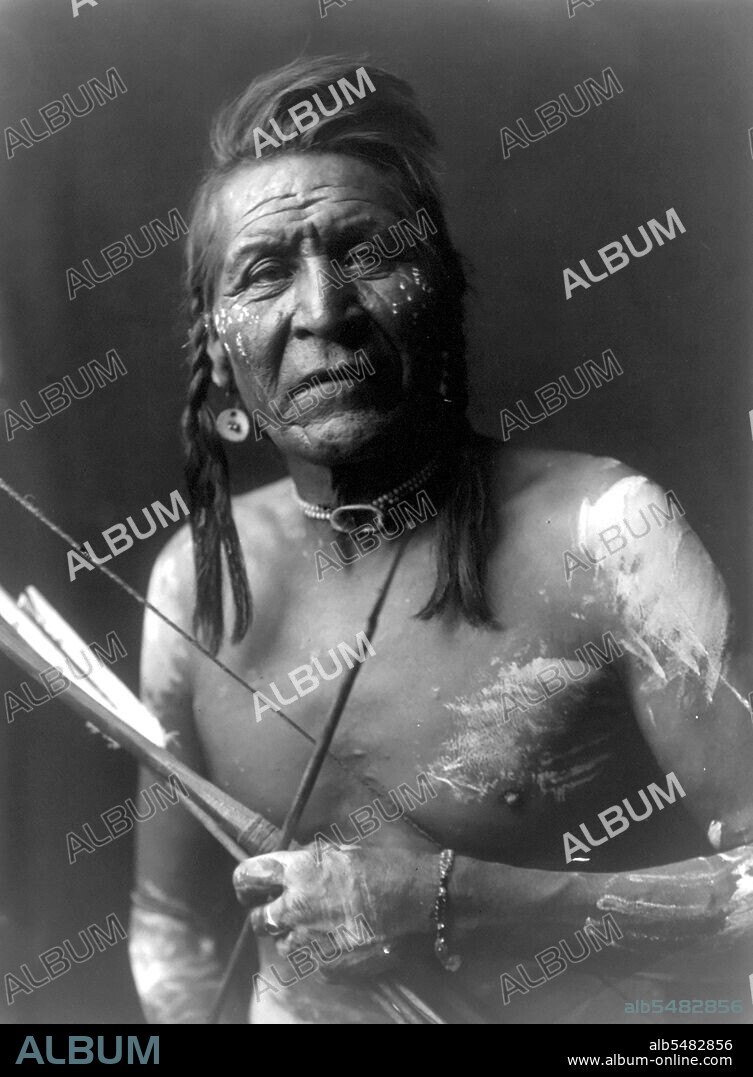 Edward S. Curtis Native American Indians - Two Leggings - Apsaroke circa 1908.
