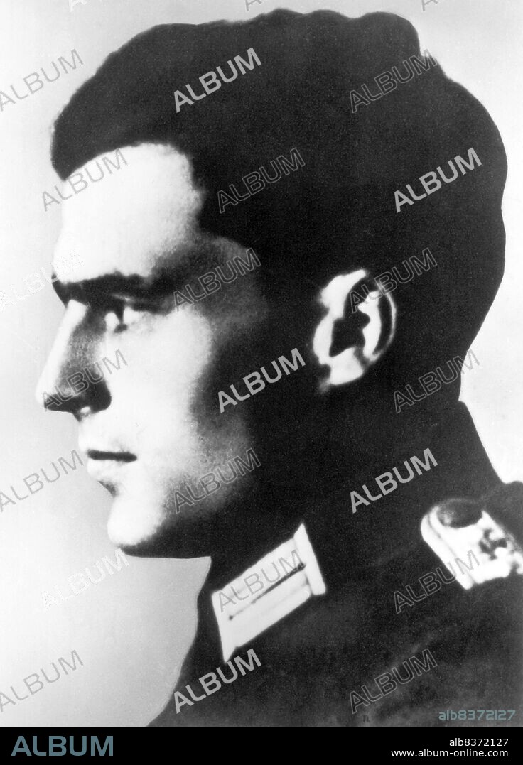 Claus Philipp Maria Schenk Graf von Stauffenberg, commonly referred to as Claus Schenk Graf von Stauffenberg (15 November 1907 21 July 1944), was a German army officer and member of the traditional German nobility who was one of the leading members of the failed 20 July plot of 1944 to assassinate Adolf Hitler and remove the Nazi Party from power.<br/><br/>. Along with Henning von Tresckow and Hans Oster, he was one of the central figures of the German Resistance movement within the Wehrmacht. For his involvement in the movement he was executed by firing squad shortly after the failed attempt known as Operation Valkyrie.