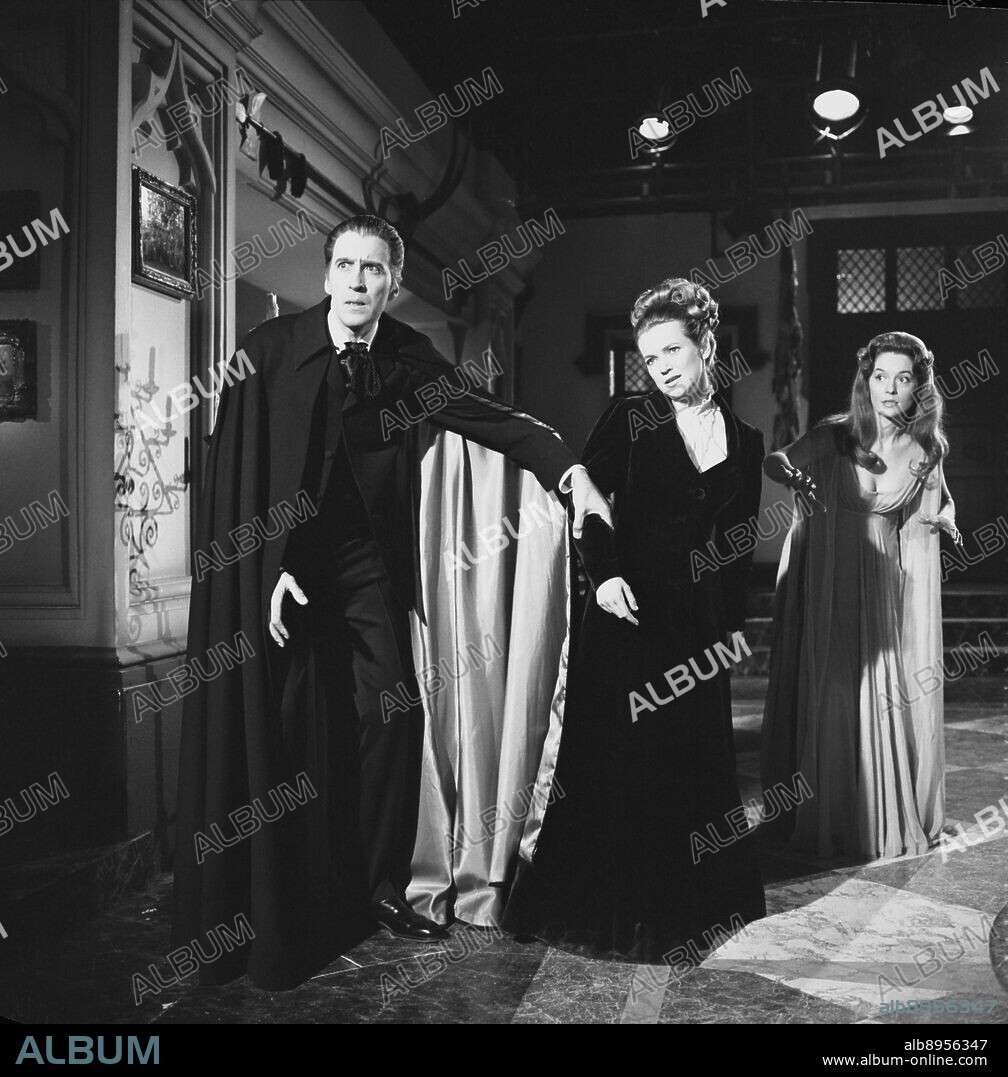 with Christopher Lee, Suzan Farmer and Barbara Shelley.