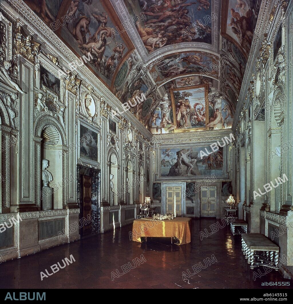 AGOSTINO CARRACCI. GALERIA DEL PALACIO FARNESE -  ROMA - SIGLO XVII.