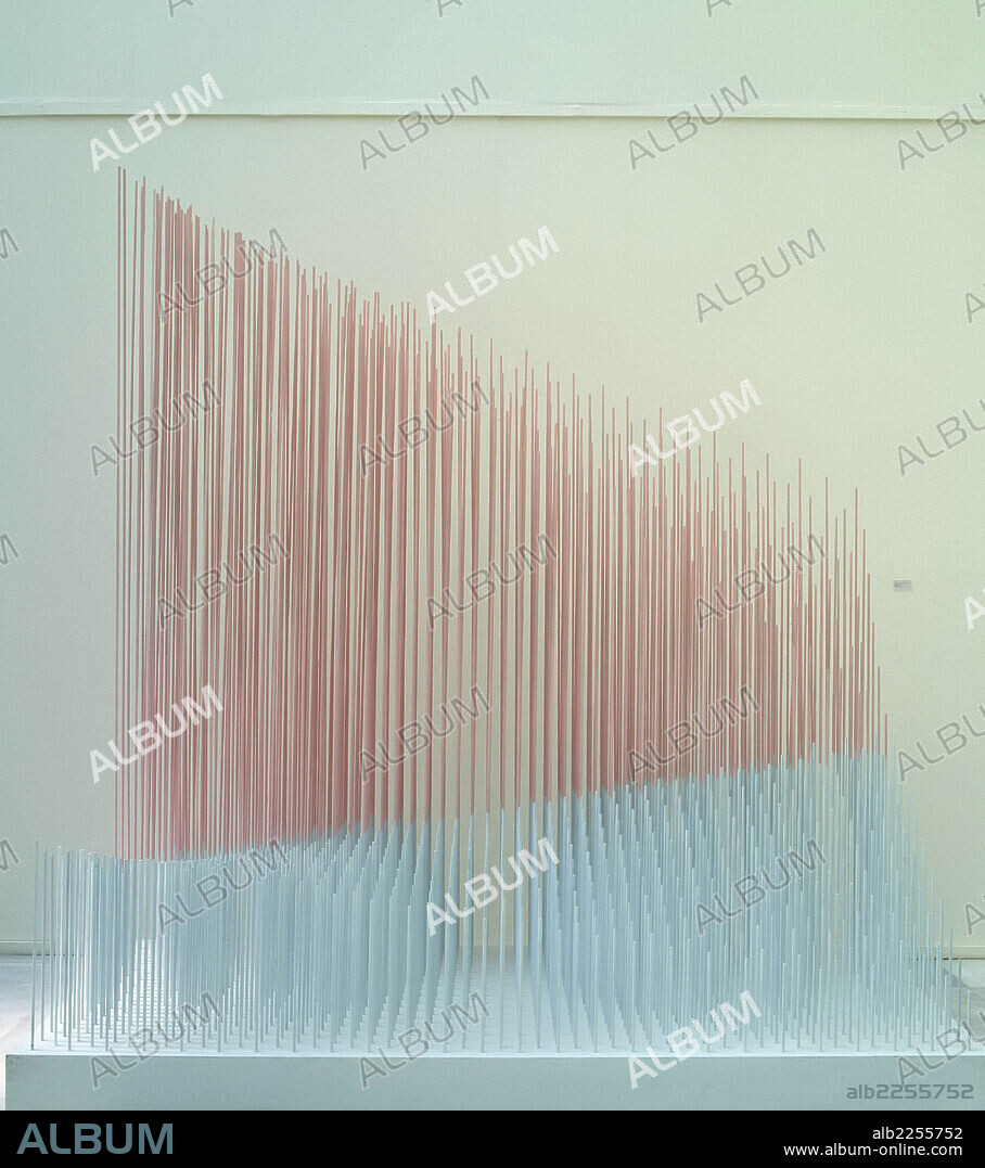 JESÚS RAFAEL SOTO. JESUS RAFAEL SOTO. ESCULTOR Y PINTOR VENEZUELA 1923-2005. "PROGRESION ELIPTICA ROSA Y BLANCA" METAL.PINTADO AÑO 1947. ATENCION: AUTOR CONTEMPORANEO SUJETO A COPYRIGHT ©. EL CLIENTE FINAL ES RESPONSABLE DE LA GESTION DE LOS DERECHOS DE AUTOR CON LAS SOCIEDADES EXISTENTES DE GESTION DE DERECHOS O DIRECTAMENTE CON LOS ORGANISMOS TITULARES DE LOS MISMOS.