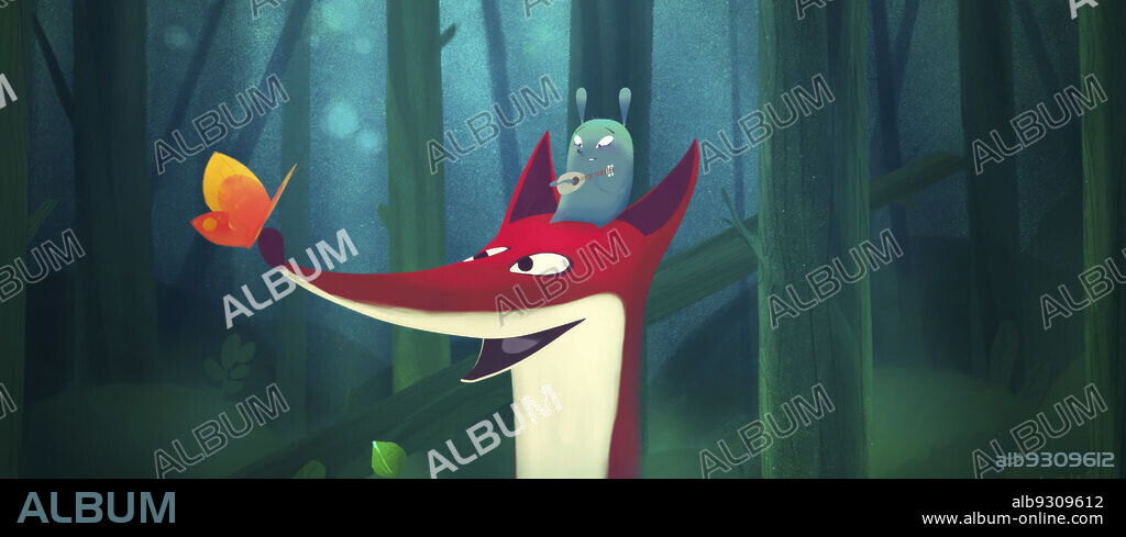 YUKU AND THE HIMALAYAN FLOWER, 2022 (YUKU ET LA FLEUR DE L'HIMALAYA), directed by ARNAUD DEMUYNCK and REMI DURIN. Copyright ARTEMIS PRODUCTIONS.