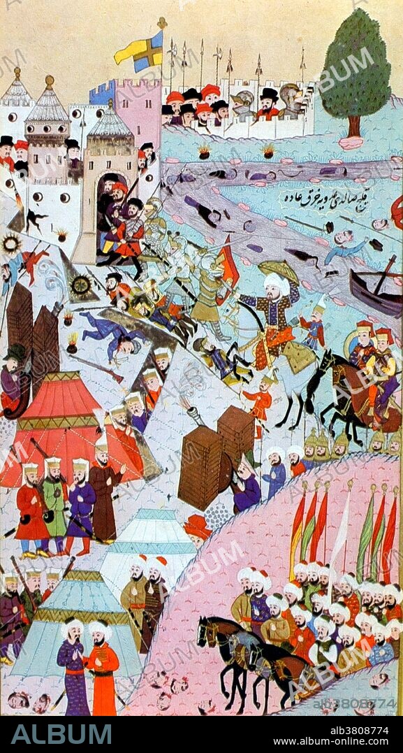 The Siege of Belgrade occurred from July 4-22, 1456. After the fall of Constantinople in 1453, Mehmed II rallied his resources in order to subjugate the Kingdom of Hungary. His immediate objective was the border fort of the town of Belgrade. John Hunyadi, the Voivode of Transylvania, who had fought many battles against the Turks in the previous two decades, prepared the defenses of the fortress. The siege escalated into a major battle, during which Hunyadi led a sudden counterattack that overran the Ottoman camp, ultimately compelling the wounded Mehmed II to lift the siege and retreat. The Hungarians paid dearly for this victory. Plague broke out in the camp, from which Hunyadi himself died three weeks later. The day of the victory, July 22, has been a memorial day in Hungary ever since.
