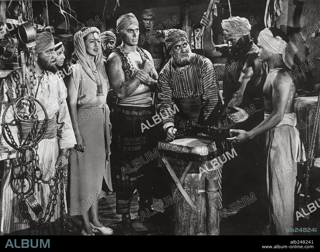 SABU in ARABIAN NIGHTS, 1942, directed by JOHN RAWLINS. Copyright UNIVERSAL PICTURES.