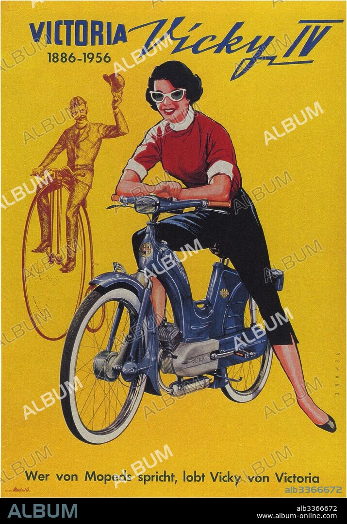 CARLO DEMAND. Motorcycle Vicky IV of Victoria.