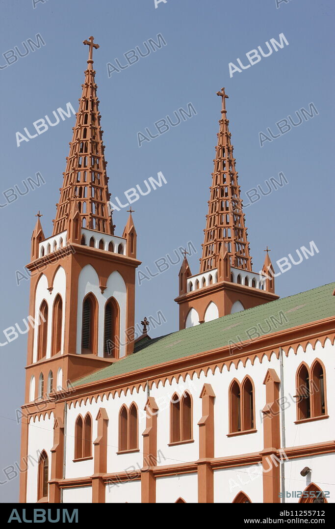 Lome cathedral, Lome, Togo, West Africa, Africa.