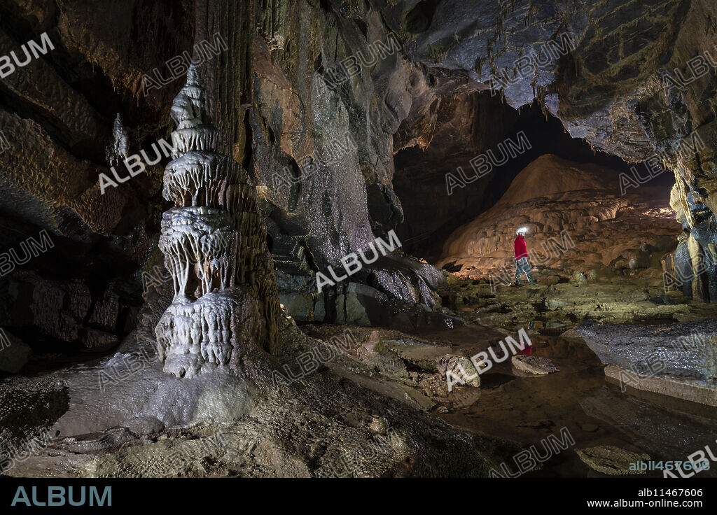 Krizna Jama Cave, Cross Cave, Grahovo, Slovenia, Europe.
