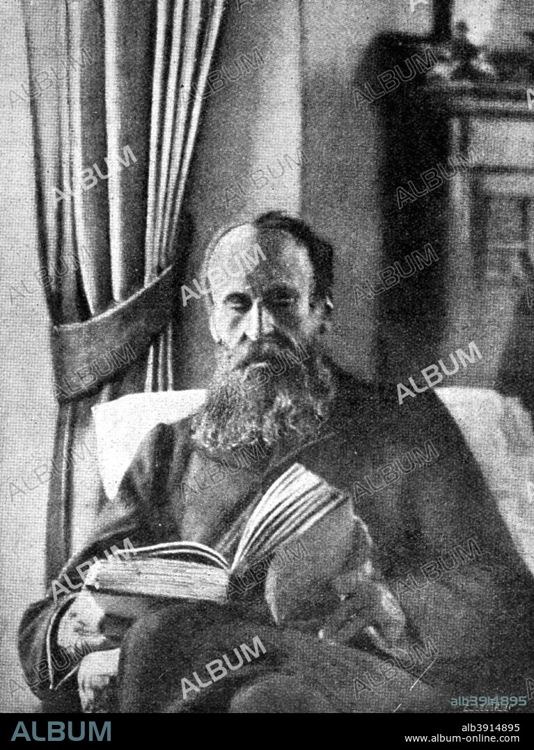 Sir Leslie Stephen (1832-1904), English author, critic and mountaineer, early 20th century. Stephen was the father of Virginia Woolf and Vanessa Bell.