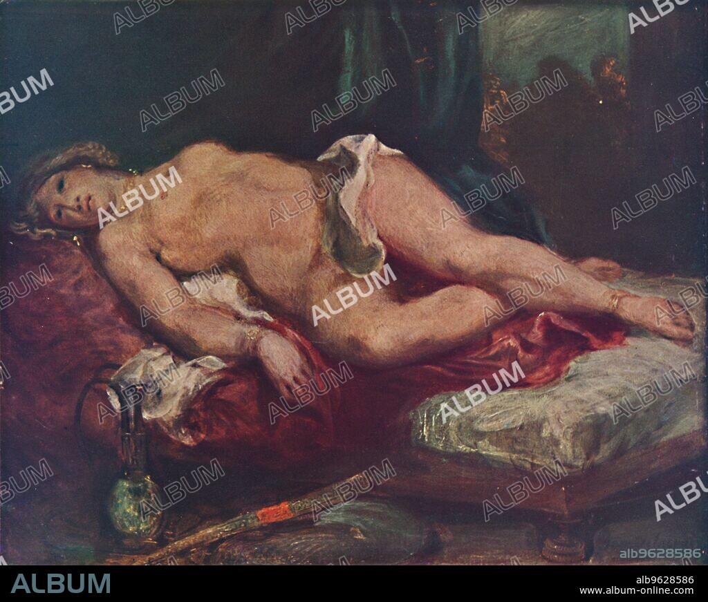 EUGENE DELACROIX. 'L'Odalisque', 1825, (1937). From Verve - Vol.1, No. 1, December 1937. [Verve, France, 1937].