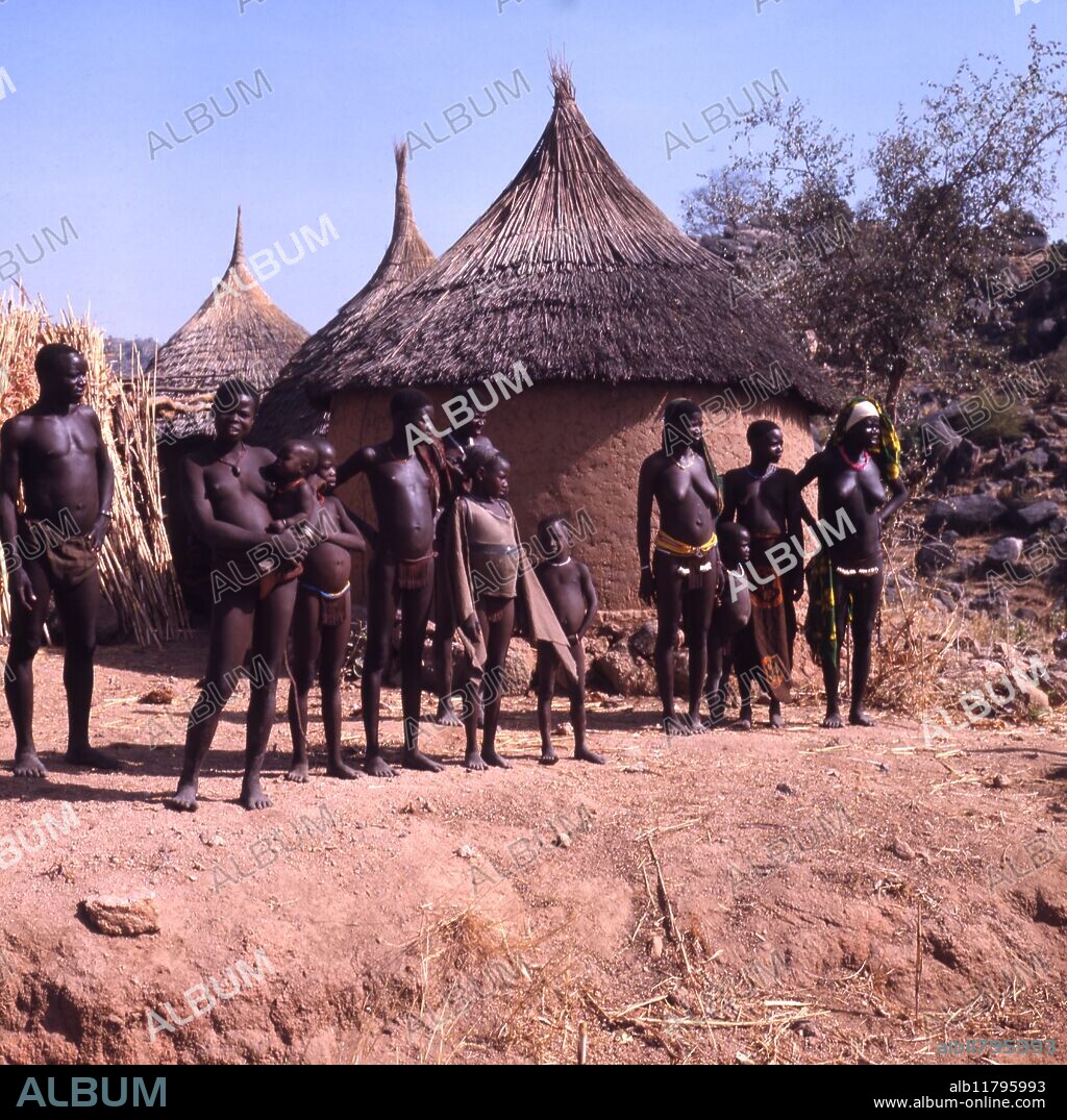 Mofou tribe and their village , Monti Mandara , Cameroon .
