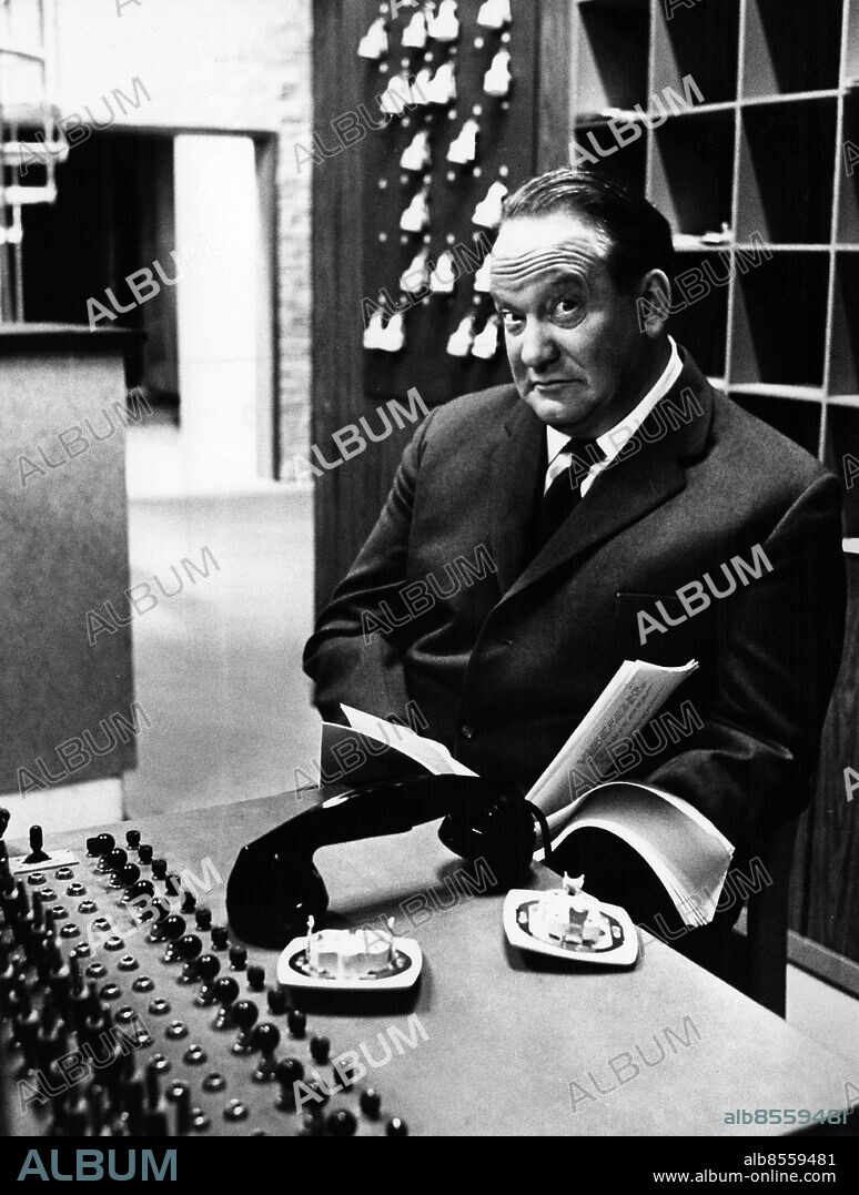 ARKIV 19680928.. Carl-Gustaf Lindstedt i TV-serien Mysinge Motell.. Foto: Kenneth Thorén / SVT / Kod: 5600.