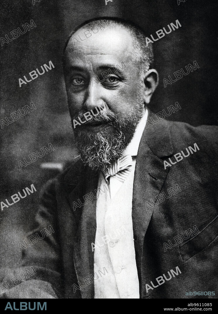 Federico Rahola and Tremols (Cadaqués, Gerona, 1858-1919), lawyer, economist, politician and writer, in 1905. After having been affiliated to the Regionalist League, he was elected Member of Parliament for Barcelona.