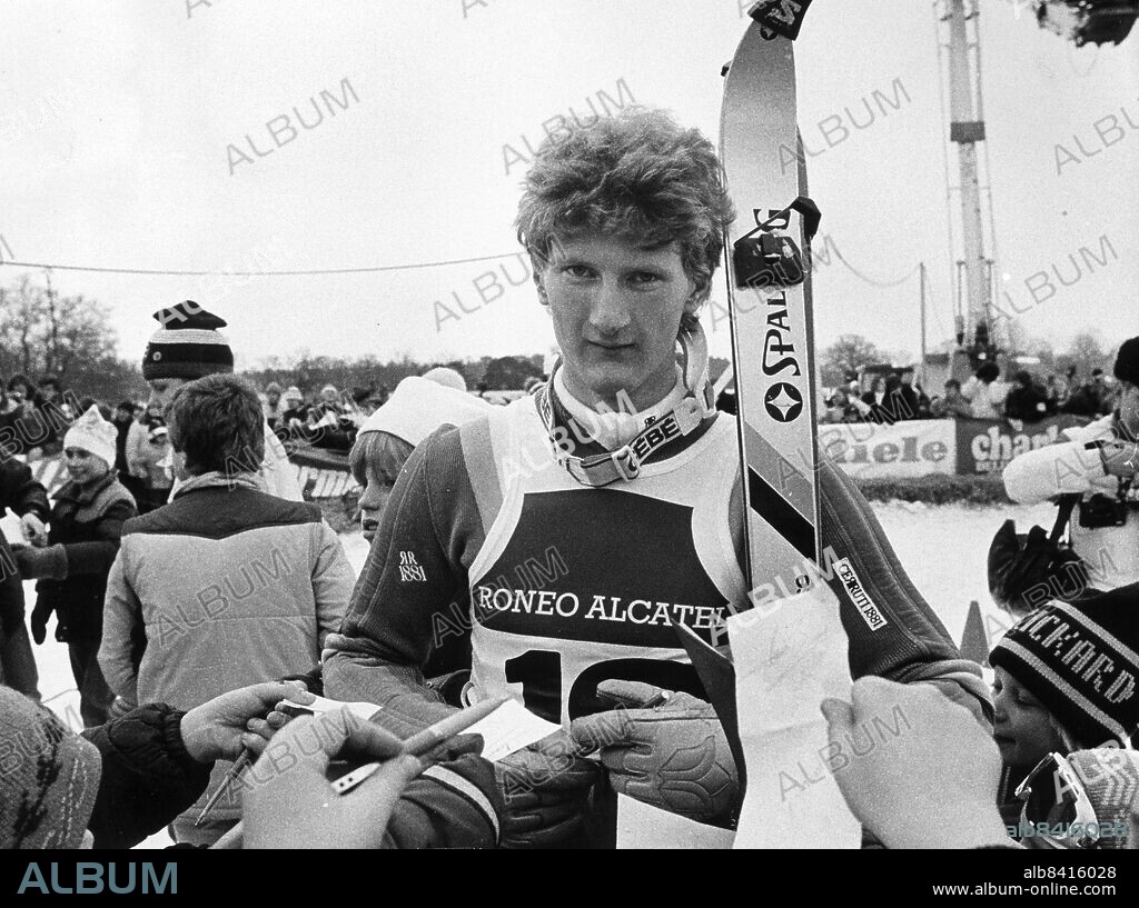 ARKIV -19820227 . Lars Göran Halvarsson, Särna. Foto: Folke Hellberg Kod: 23 COPYRIGHT SCANPIX SWEDEN.