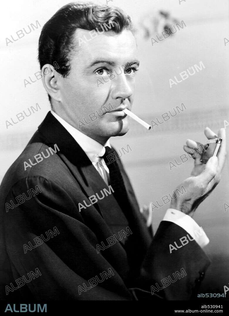 ROBERT WALKER in STRANGERS ON A TRAIN, 1951, unter der Regie von ALFRED HITCHCOCK. Copyright WARNER BROTHERS.