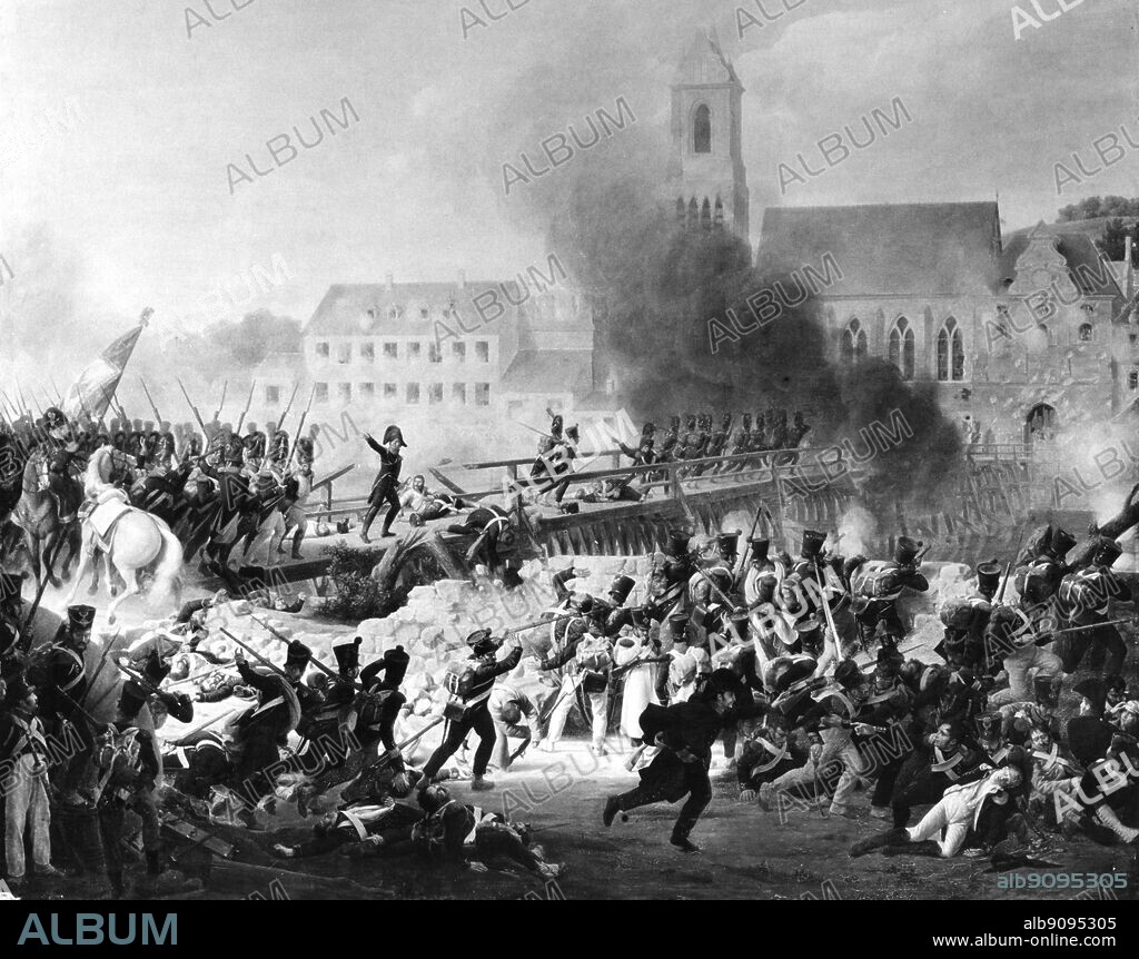 The Battle of Landshut took place on April 21, 1809, between the French, Württembergers (VIII Corps) and Bavarians (VII Corps) under Napoleon which numbered about 77,000 strong, and 36,000 Austrians under the General Johann Hiller. The battle resulted in a French victory.