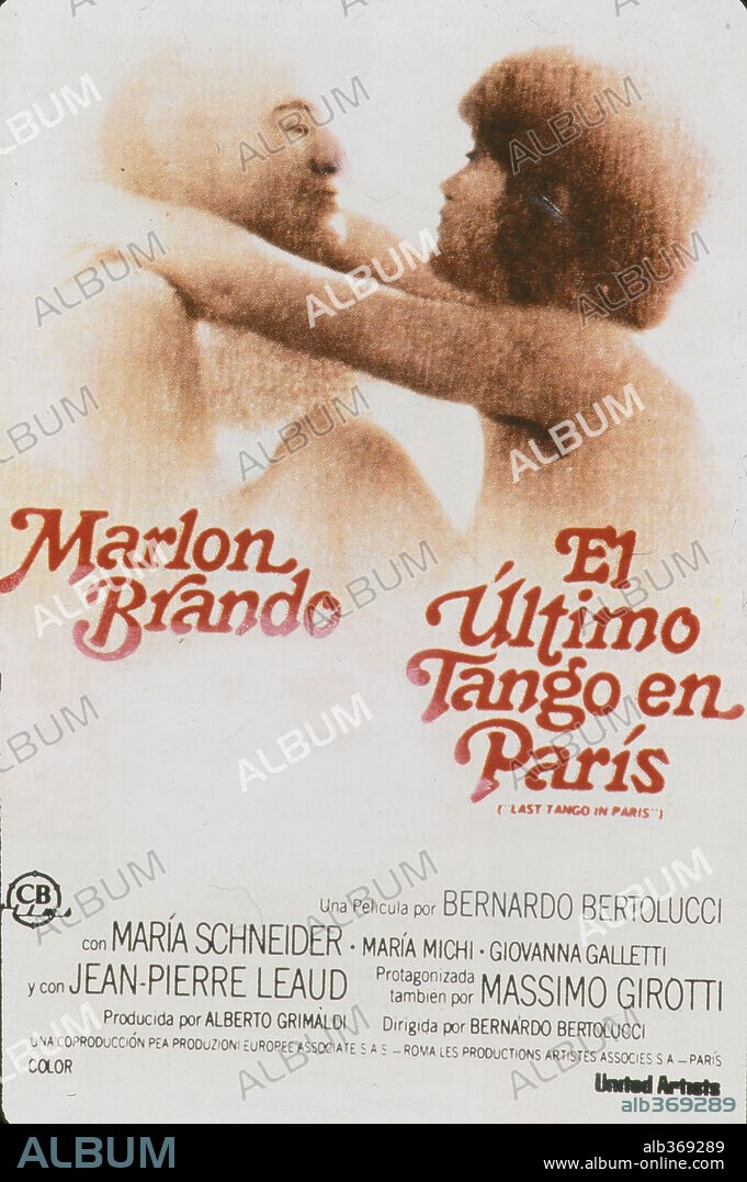 Poster of LAST TANGO IN PARIS, 1972 (ULTIMO TANGO A PARIGI), directed by BERNARDO BERTOLUCCI. Copyright UNITED ARTISTS.