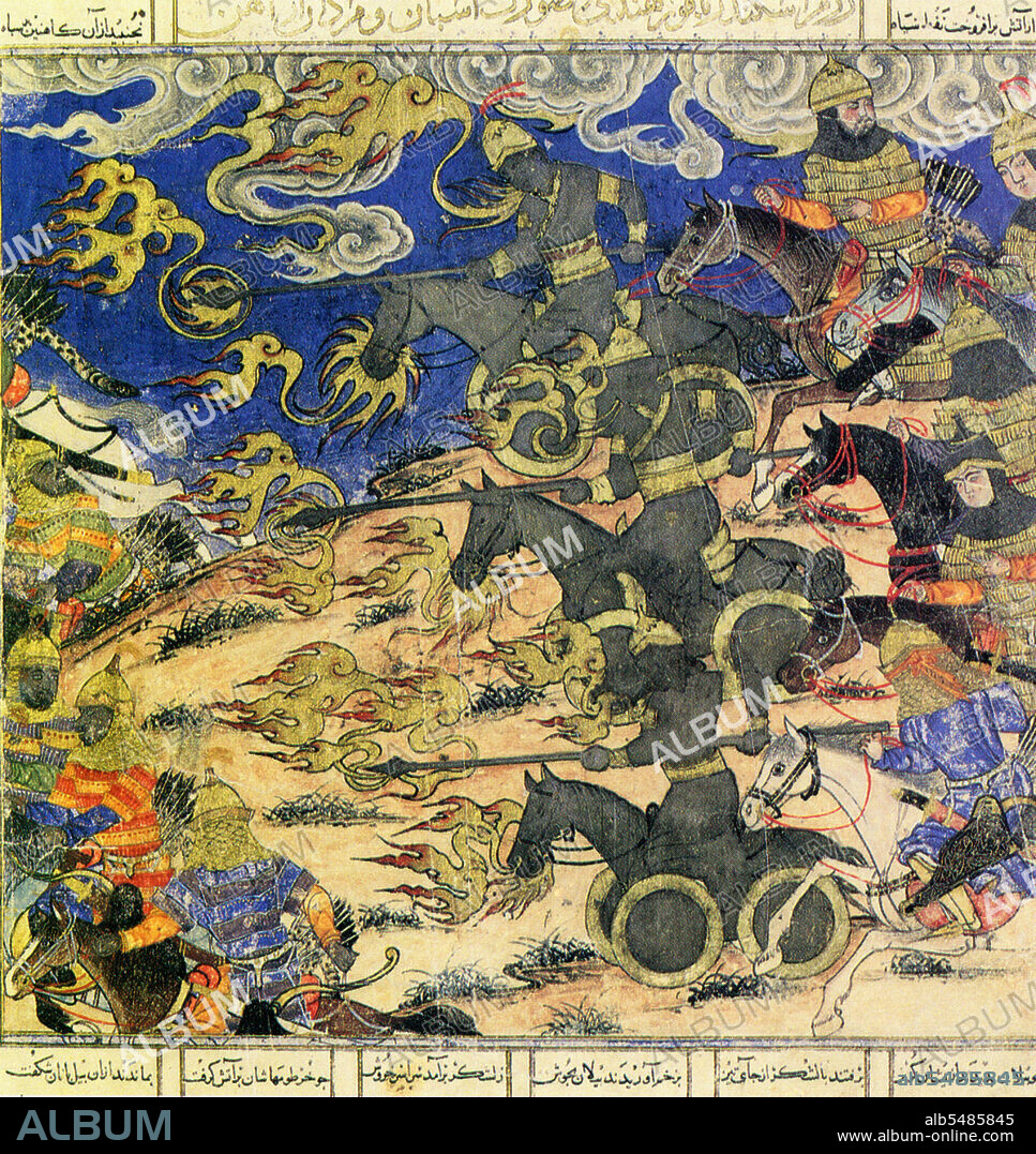 The national Persian epic, the 'Shahnameh', meaning 'The King's Chronicles', is a poetic opus written around 1000 CE by Ferdowsi. Regarded as the national folktale of Greater Persia, the Shahnameh consists of some 60,000 verses and tells the mythical and historical past of (Greater) Iran from the creation of the world up until the Islamic conquest of Persia in the 7th century.