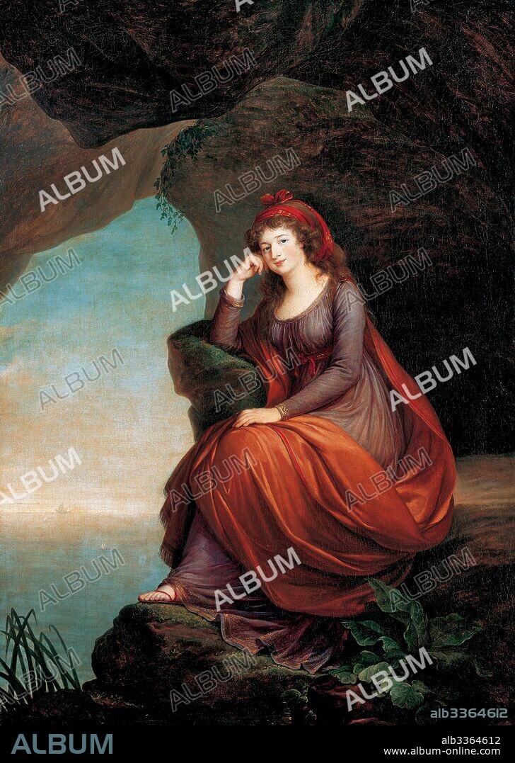 MARIE LOUISE ELISABETH VIGéE-LEBRUN. Countess Maria Josepha Hermengilde Esterházy, née Princess von und zu Liechtenstein (1768-1845).