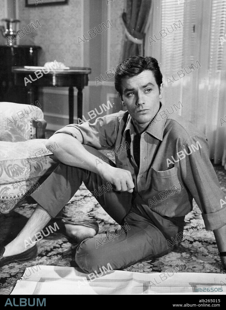 ALAIN DELON in ANY NUMBER CAN WIN, 1963 (MELODIE EN SOUS-SOL), directed ...