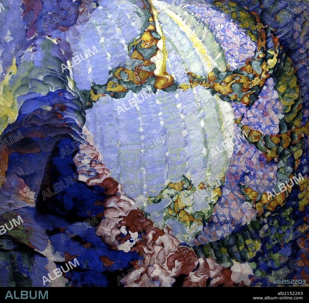 'Cosmic Spring' By Frantisek Kupka, Dated Between 1913-1914.  (Photo by: Sovfoto/UIG via Getty Images).