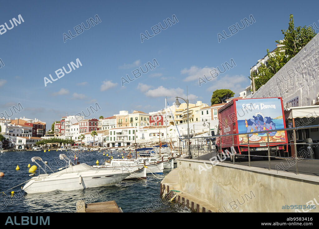 Cales Fonts , Es Castell, puerto de Mahón, Menorca, balearic islands, Spain.