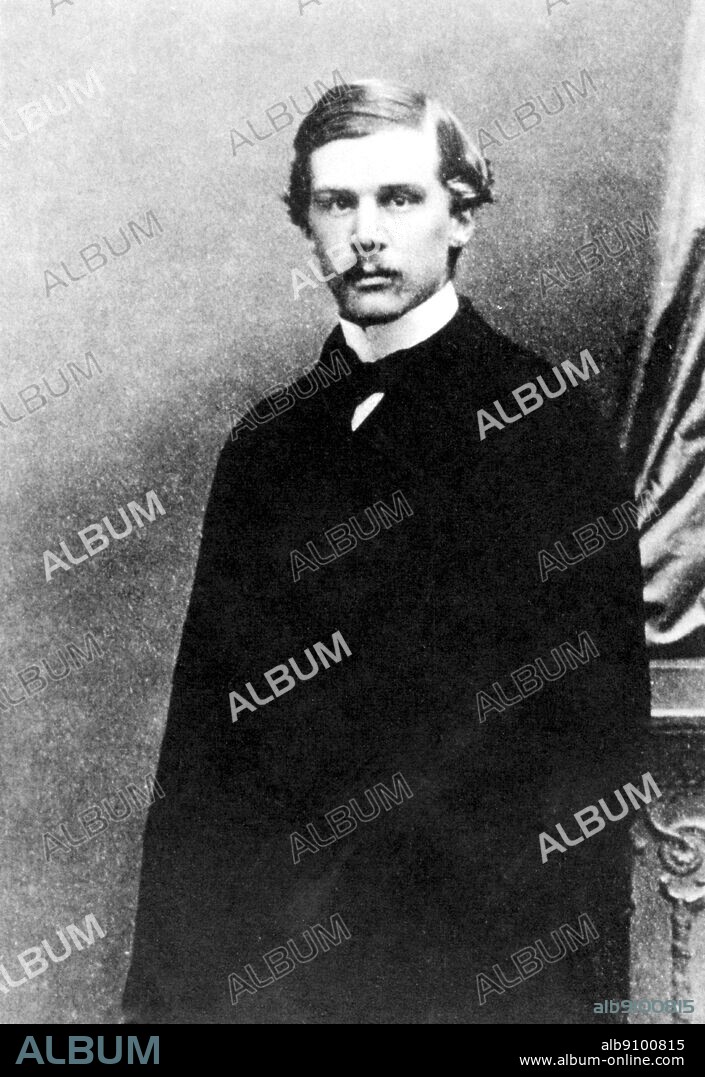 Morgan, John Pierpont Sr. (J. P. Morgan) US businessman, financier, and steel industrialist; co-founded U.S. Steel Corp. 1901 _1837-1913 On his return from Abroad 1862 (Taken shortly after the death of his first wife Amelia Sturges).
