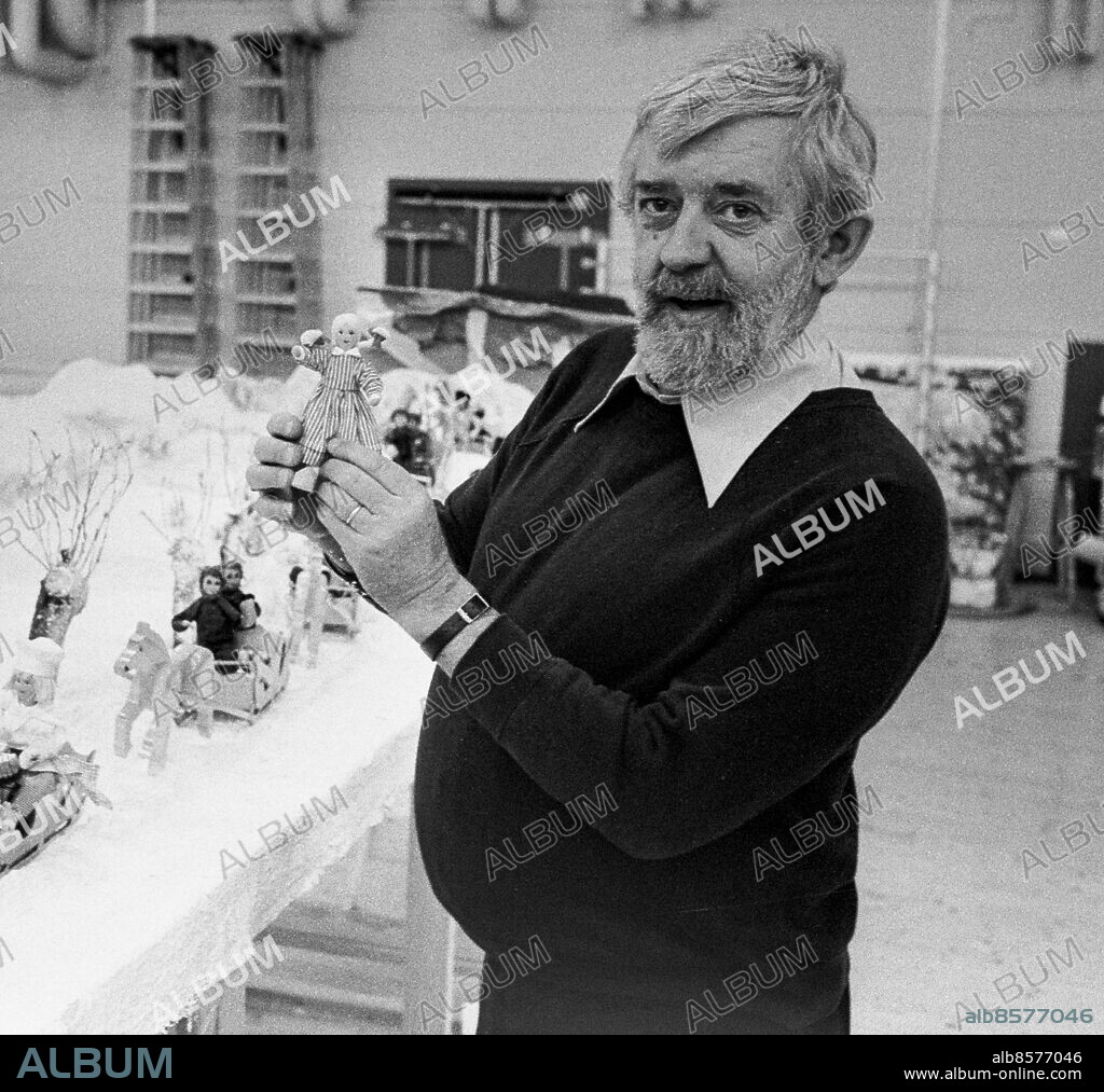 Malmö 1978-12-19. Allan Schulman, TV-producent . Foto: Torbjörn Andersson / EXP / TT / Kod: 4 . ** AFTONBLADET OUT **.