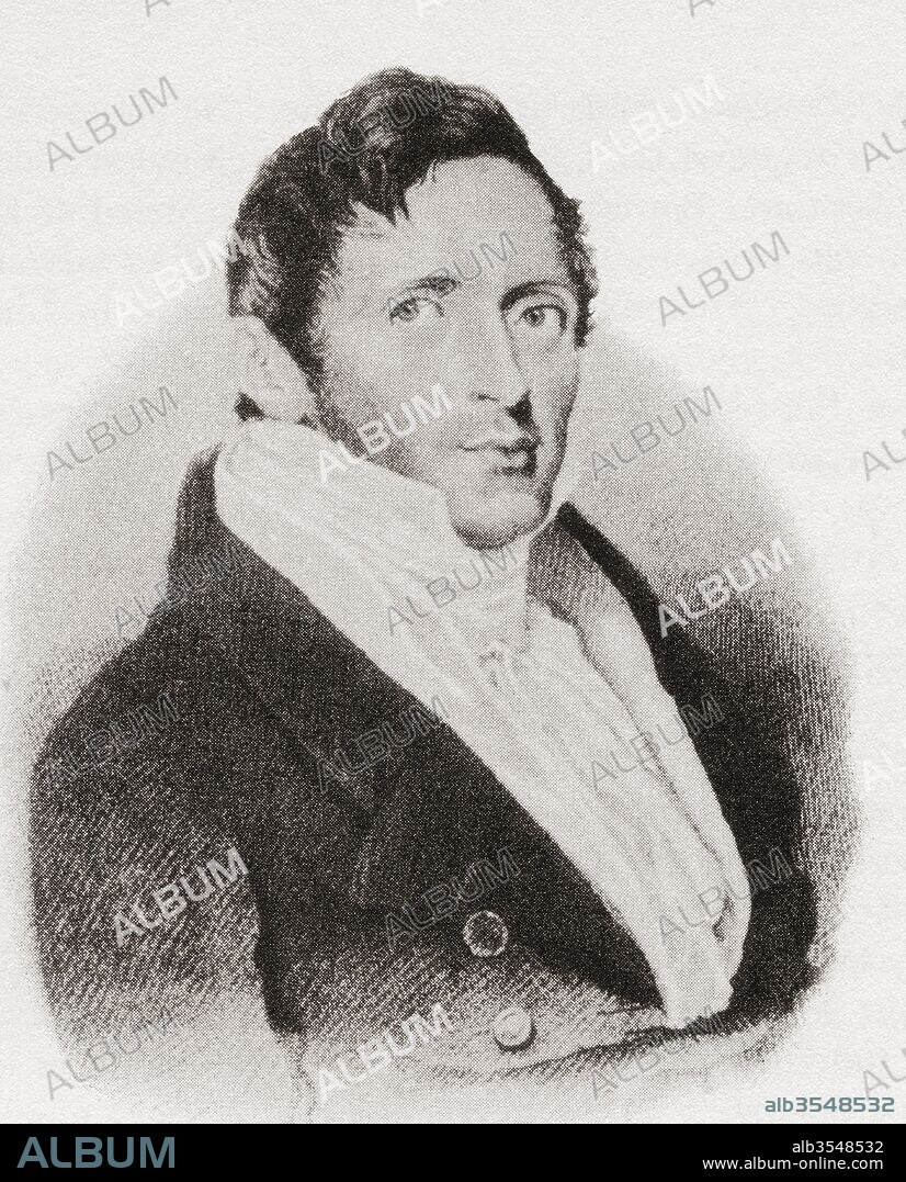 Sir Thomas Stamford Raffles, 1781 – 1826. British statesman, Lieutenant-Governor of British Java, Governor-General of Bencoolen, and founder of Singapore. From British Merchant Adventurers, published 1942.